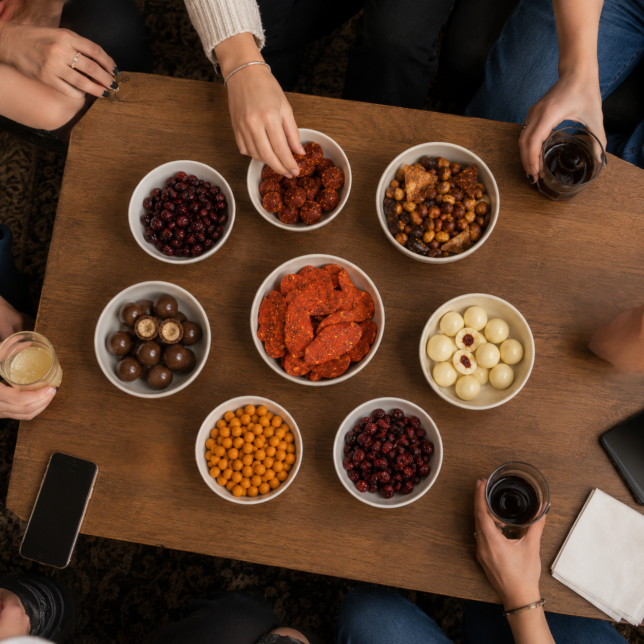 ¿Cómo elegir la botana perfecta para tu reunión? Guía rápida